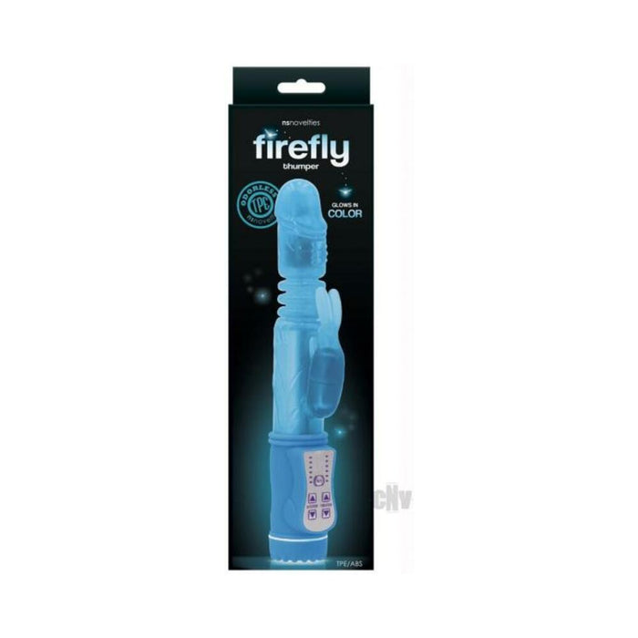 Firefly Thumper Thrusting Rabbit Vibrator - Blue | SexToy.com