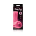 Packaging of Firefly Yoni Glow in the Dark Silicone Stroker in pink, highlighting super soft silicone and glow-in-color features.