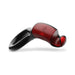Sleek black and red Firmtech Tech Ring with ergonomic curved design and hook latch on white background.