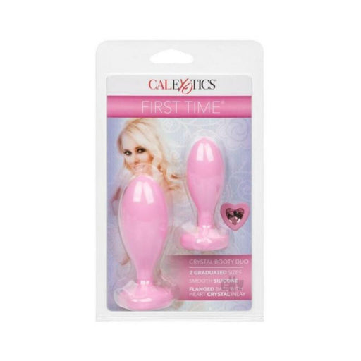 First Time Love Crystal Booty Duo Pink - SexToy.com