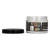 Container of Fist It Extra Thick Rainbow water-based lubricant with black lid, 16 oz size, white jar with colorful label.
