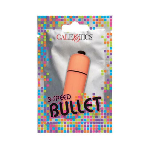 Foil Pack 3 Speed Bullet Orange - SexToy.com