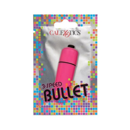 Foil Pack 3 Speed Bullet Pink - SexToy.com