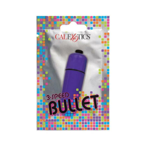 Foil Pack 3 Speed Bullet Purple - SexToy.com