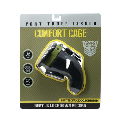 Fort Troff Cumfort Cage Black - SexToy.com
