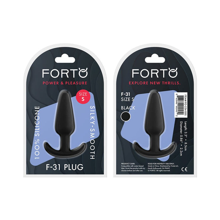 Forto F-31: 100% Silicone Plug Sm | SexToy.com