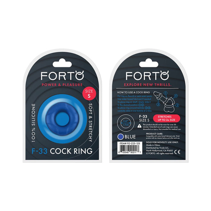 Forto F-33: 17mm 100% Liquid Silicone C-ring | SexToy.com