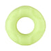 Light green 17mm liquid silicone C-ring with a smooth, slightly textured surface and rounded edges.