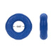 Blue 21mm liquid silicone C-ring shown from front and side with 0.83-inch internal diameter measurement.