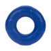 Blue 21mm liquid silicone C-ring with textured surface for comfortable fit and durability.