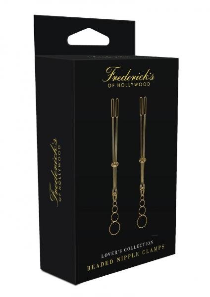 Frederick's of Hollywood Beaded Nipple Clamps | SexToy.com