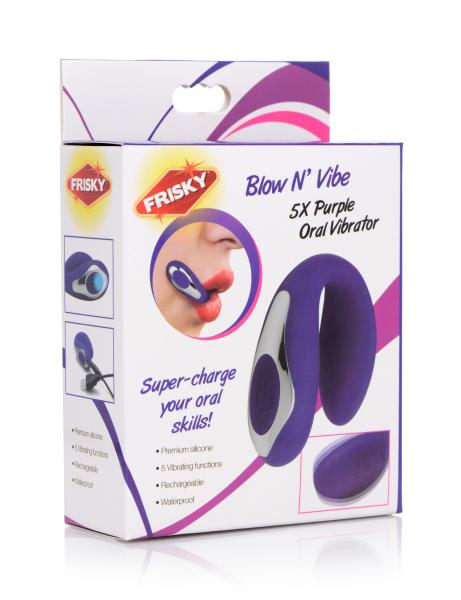 Frisky 5X Silicone Oral Vibrator | SexToy.com