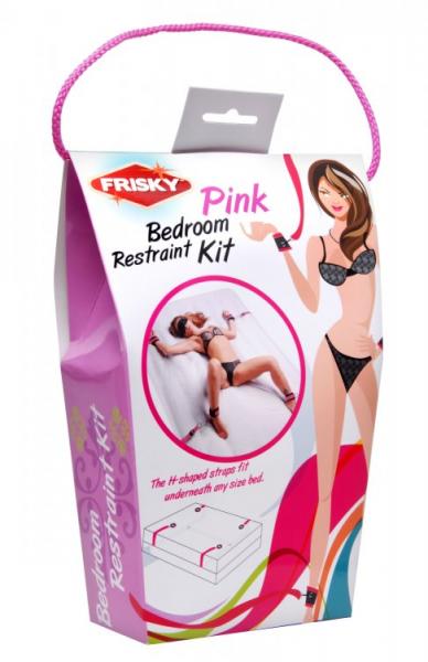 Frisky Pink Bedroom Restraint Kit | SexToy.com