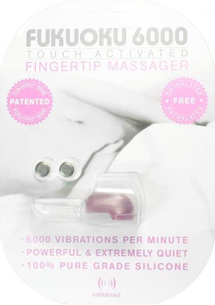 Fukuoku 6000 Fingertip Massager Silicone | SexToy.com