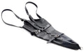 Full Sleeve Armbinder Black Leather Restraint | SexToy.com
