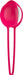 Fun Factory Smartballs Uno in white and india red, compact pelvic floor exercise device with ergonomic design.