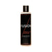 Bottle of Fusion Deep Action Silicone personal lubricant with black label and red accents, 8.4 fl oz size.