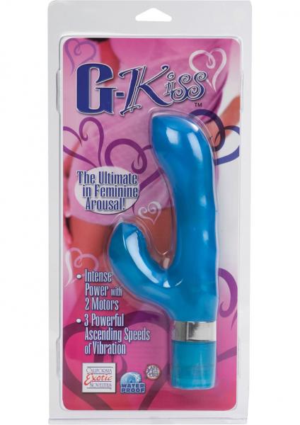 G KISS MULTISPEED WATERPROOF 4 INCH BLUE | SexToy.com