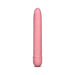 Pink biodegradable vibrator with a smooth, classic design made from eco-friendly Biofeel material.