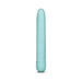 Blush Gaia Eco biodegradable vibrator in light green with smooth, classic design and rounded tip.