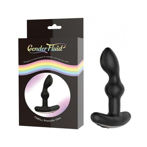 Gender Fluid Thrill Anal Vibe Silicone Black | SexToy.com