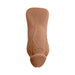 Realistic medium-sized brown silicone packer with textured veins and lifelike details, designed for secure fit in underwear.