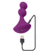 Gender X Ball Game Rechargeable Rotating Silicone Vibrator Purple - SexToy.com