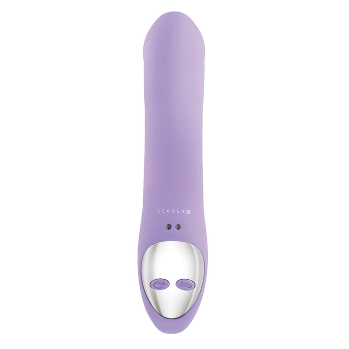 Gender X Orgasmic Orchid Dual-ended Vibrator Lavender - SexToy.com