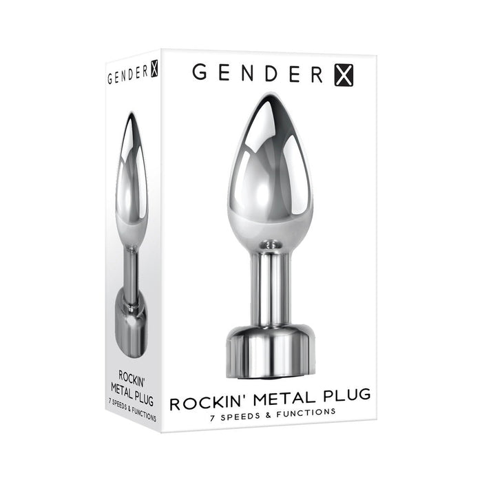 Gender X Rockin' Metal Plug - SexToy.com