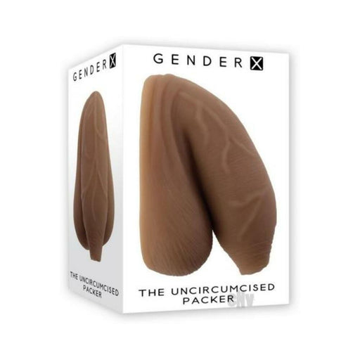 Gender X The Uncircumcised Packer Dark Packer Tpe Dark - SexToy.com