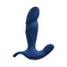 Gender X True Blue Rechargeable Thrusting Silicone Vibrator Blue - SexToy.com