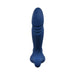 Gender X True Blue Rechargeable Thrusting Silicone Vibrator Blue - SexToy.com