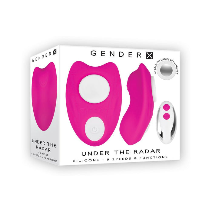 Gender X Under The Radar Underwear Vibrator Pink - SexToy.com