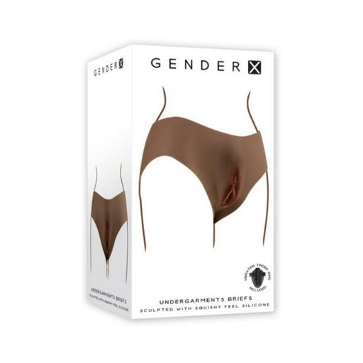 Gender X Vagina Panty Silicone Dark - SexToy.com