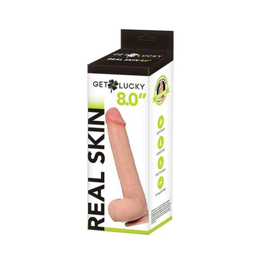 Get Lucky 8-inch Dual-layer Dong - Light | SexToy.com