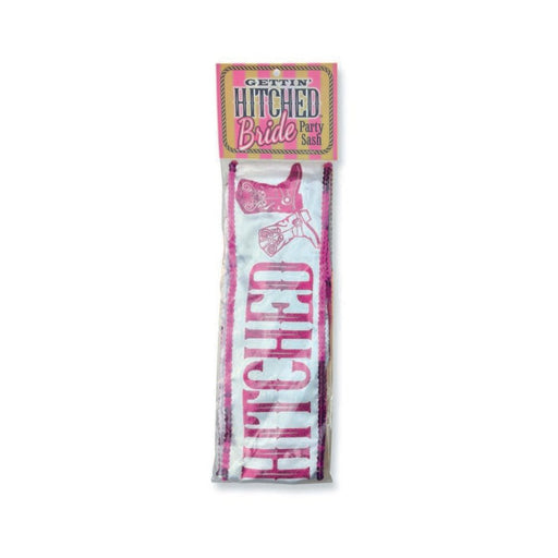 Gettin Hitched Bride Party Sash | SexToy.com