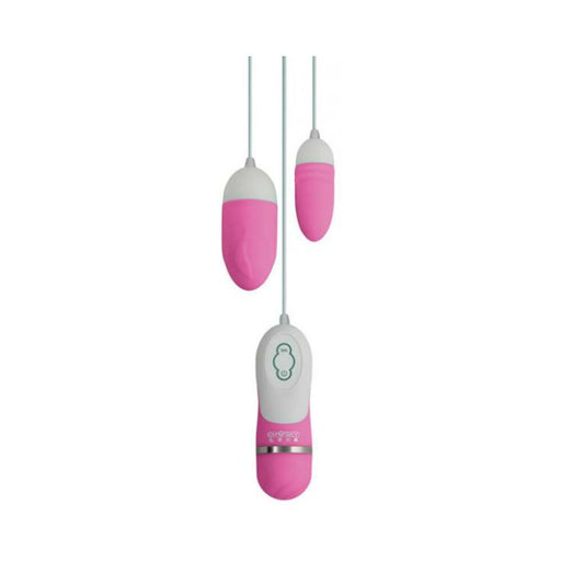Gigaluv Dual Vibra Bullets - 10 Functions Pink - SexToy.com
