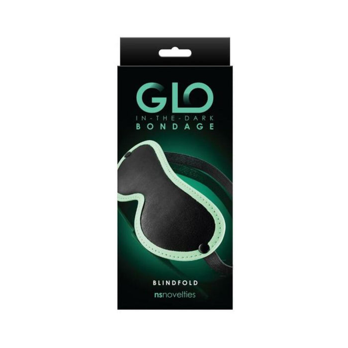 GLO Bondage Blindfold Green | SexToy.com