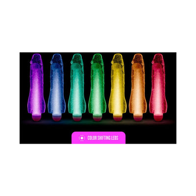 Blush Glow Dicks Glitter Vibrator Molly - Purple Blush Glow Dicks Glitter Vibrator Molly - Purple