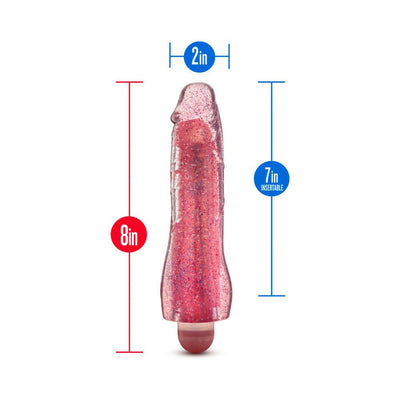 Blush Glow Dicks Glitter Vibrator Molly - Purple Blush Glow Dicks Glitter Vibrator Molly - Purple