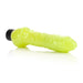 Glow in the Dark Vibrating Jelly Dildo Green | SexToy.com