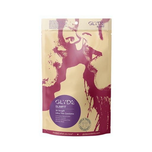 Glyde Slimfit Latex Condoms 36-pack - SexToy.com