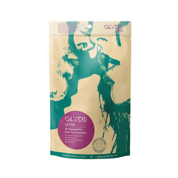 Glyde Ultra Latex Condoms 36-pack - SexToy.com