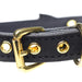 Golden Kitty Cat Bell Collar - Black/gold | SexToy.com