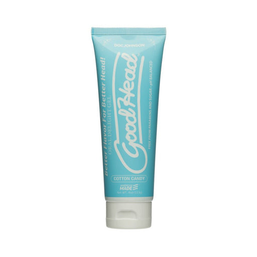 Goodhead Oral Delight Gel Cotton Candy Tube 4 fluid ounces - SexToy.com