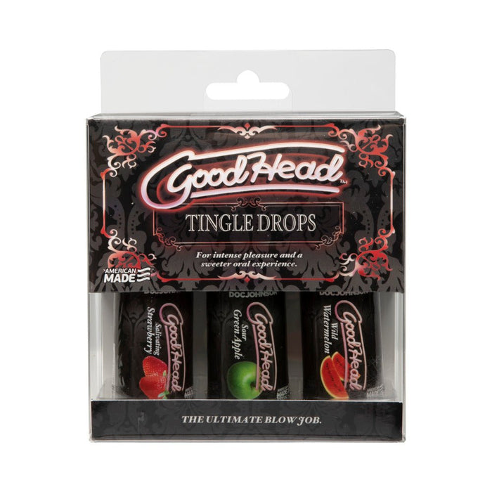 Goodhead Tingle Drops 3 Pack - SexToy.com