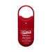 Compact red GoodHead Wild Cherry Deep Throat oral anesthetic spray with a keyring loop design.