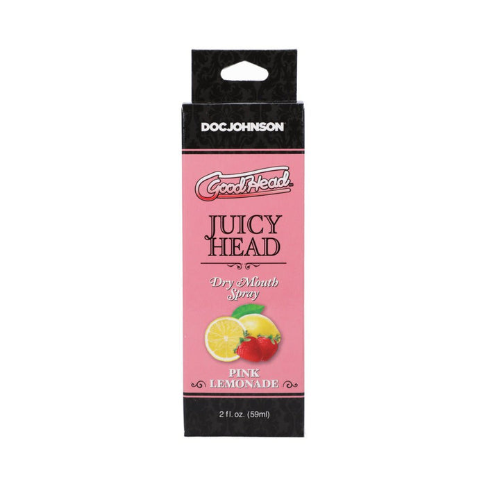 Goodhead Wet Head Dry Mouth Spray Pink Lemonade 2 Fl. Oz. - SexToy.com