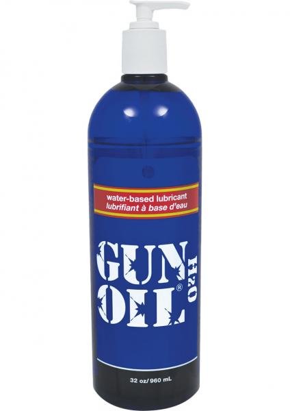 Gun Oil H2O 32 Ounce | SexToy.com