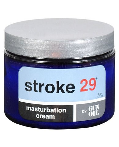Gun Oil Stroke 29 Masturbation Cream 6 ounces Jar | SexToy.com